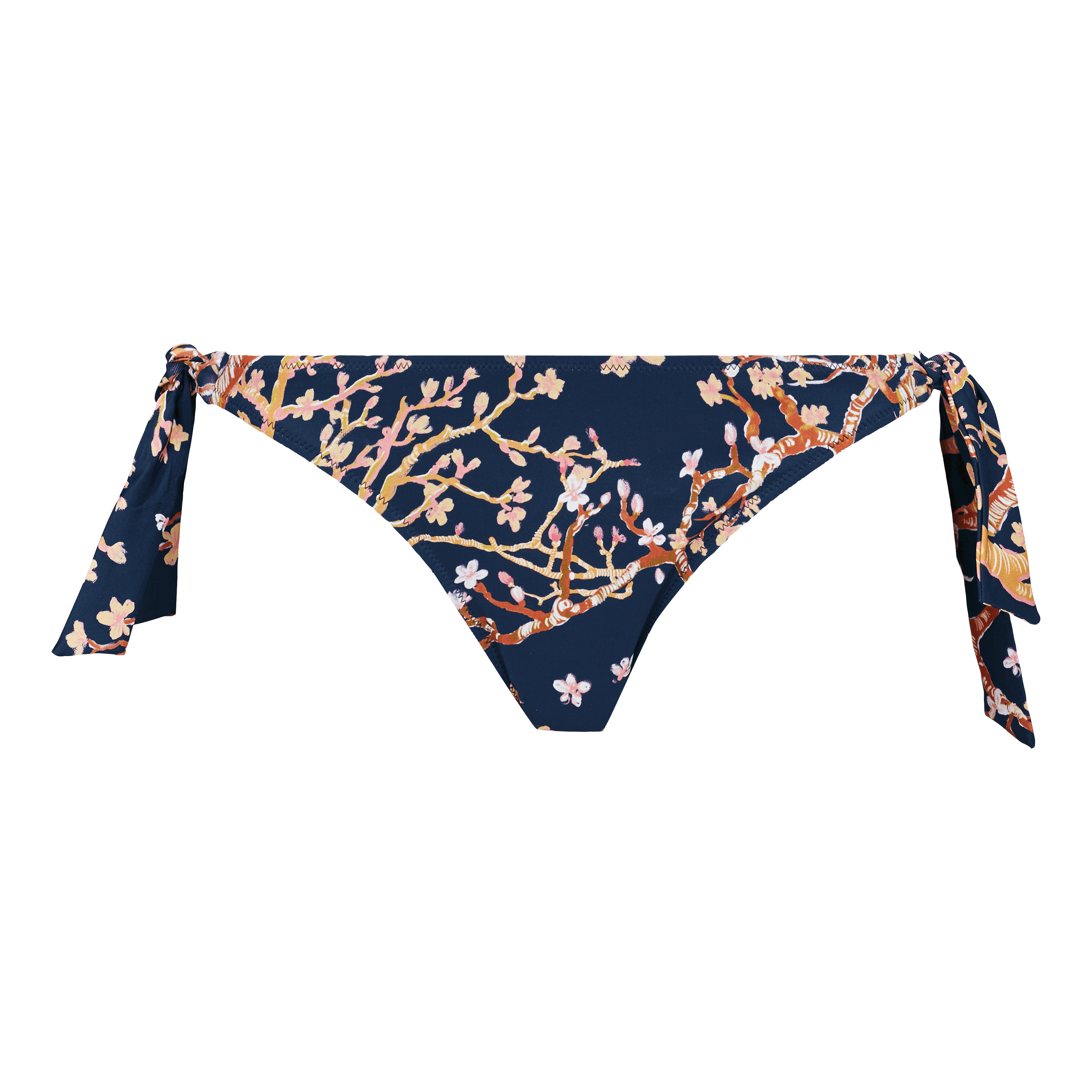 Women Side Tie Bikini Bottom Sweet Blossom - 1