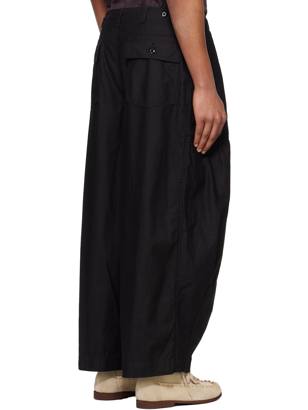 Black H. D. Trousers - 3
