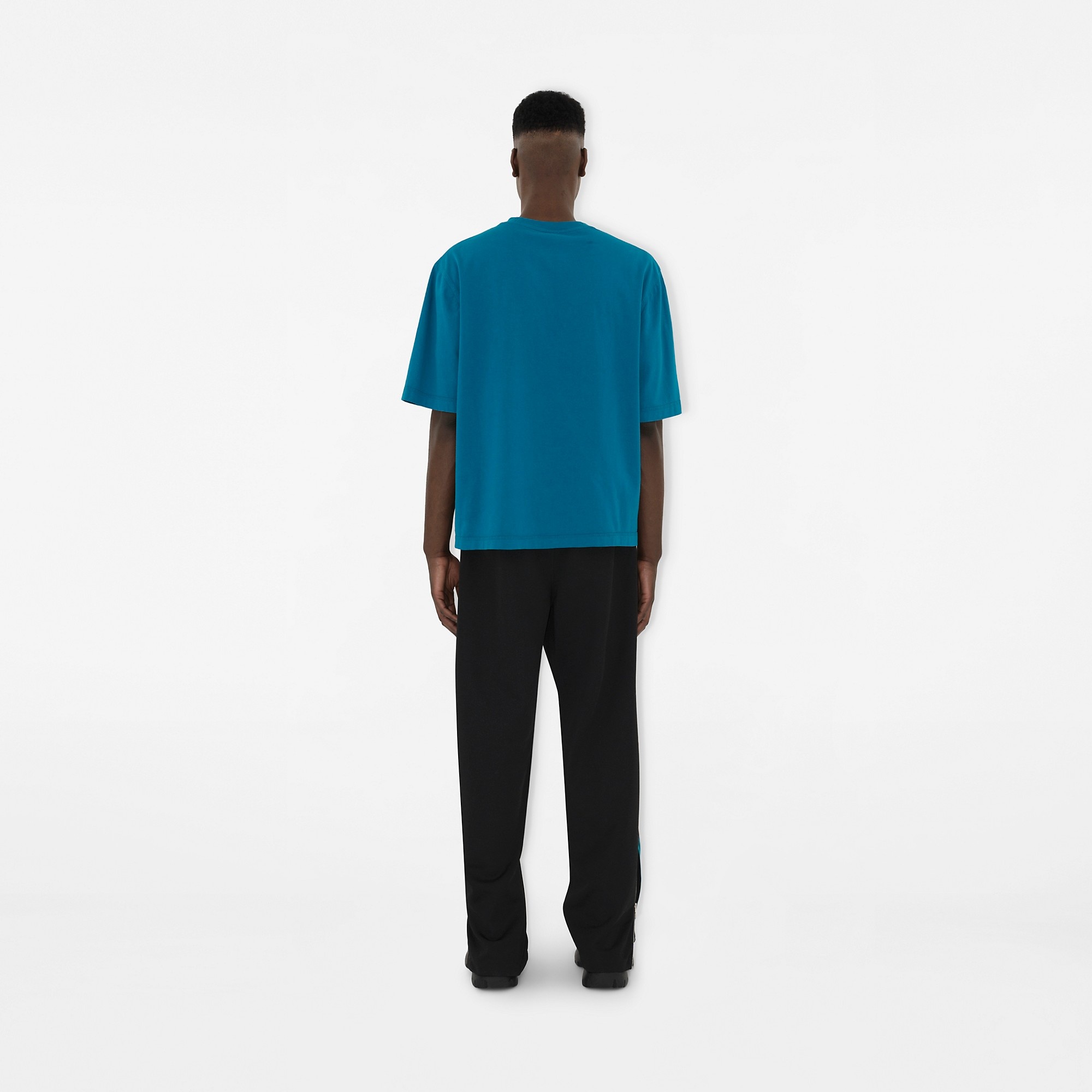 Oak Leaf Crest Cotton T-shirt - 4