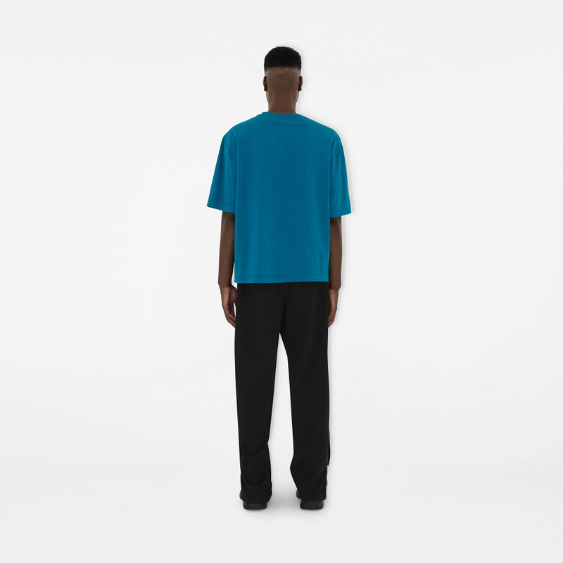 Oak Leaf Crest Cotton T-shirt 4
