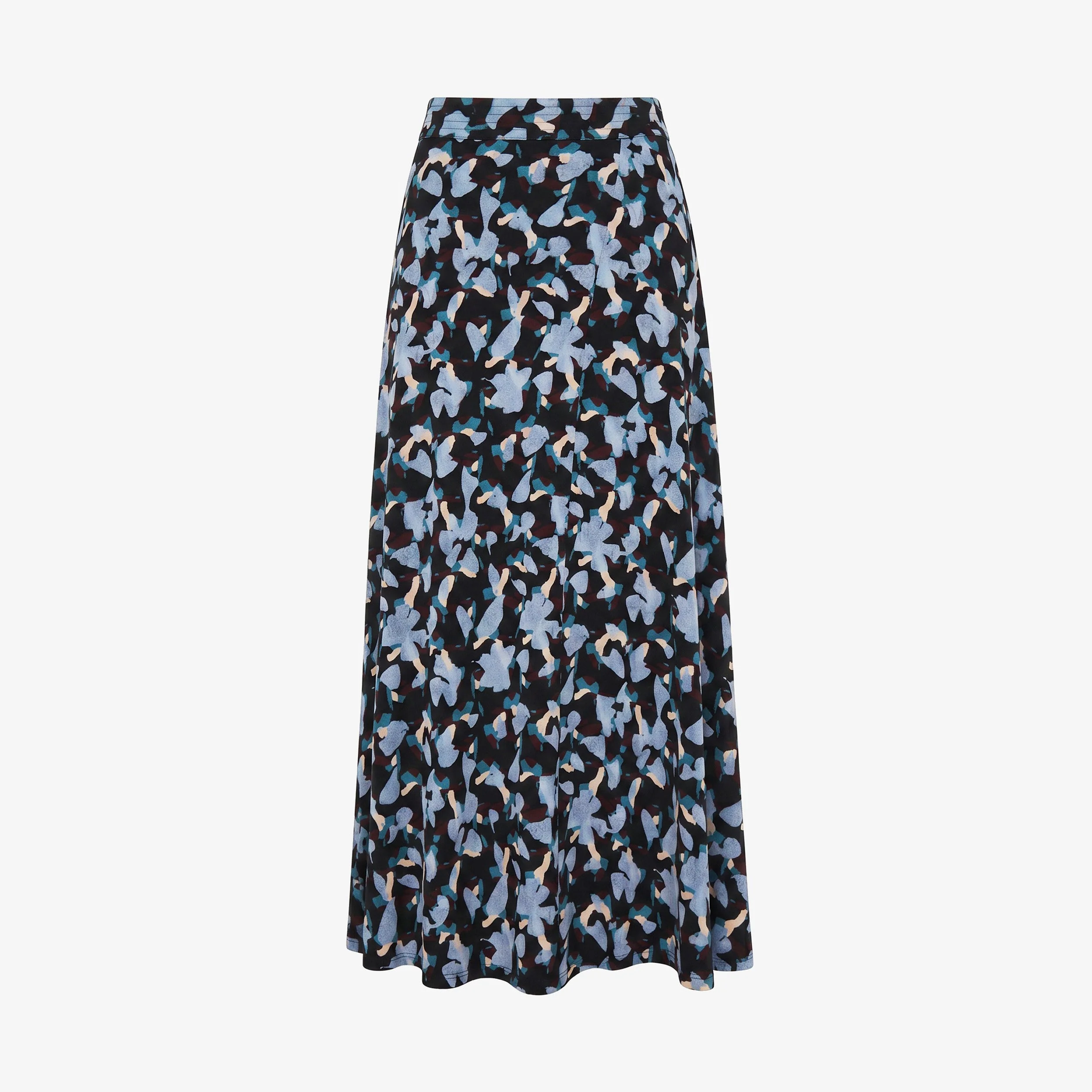 Ara Midi Skirt - Light Printed Jersey - 1