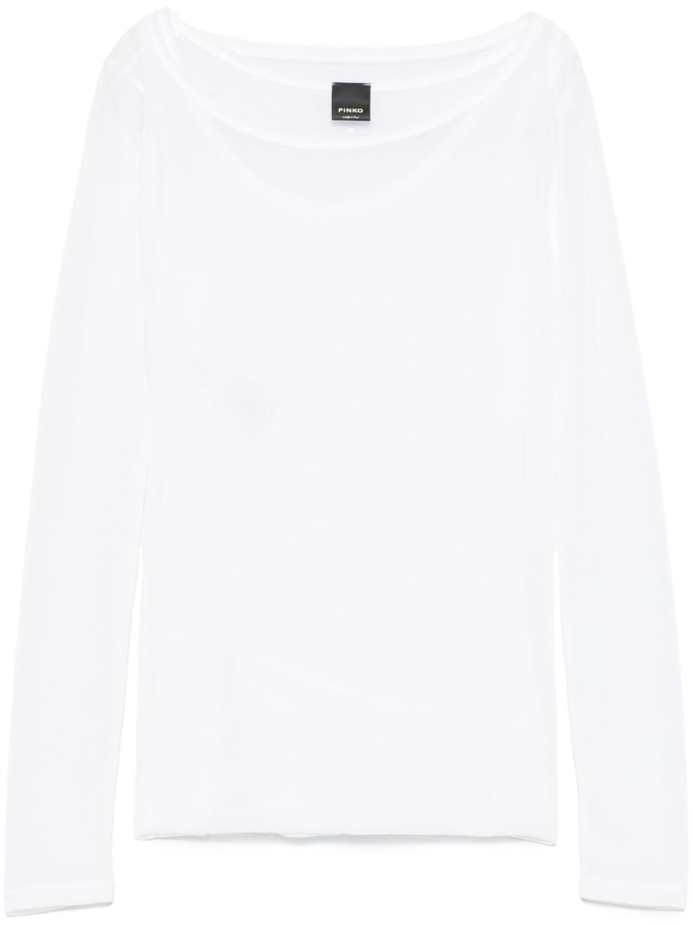 long-sleeve gauze T-shirt - 1