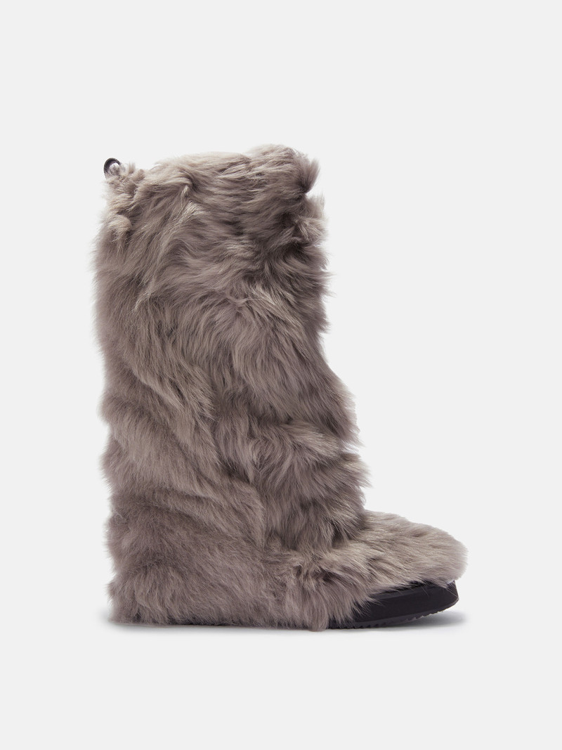 ''ROBIN'' TAUPE COMBAT BOOT - 1