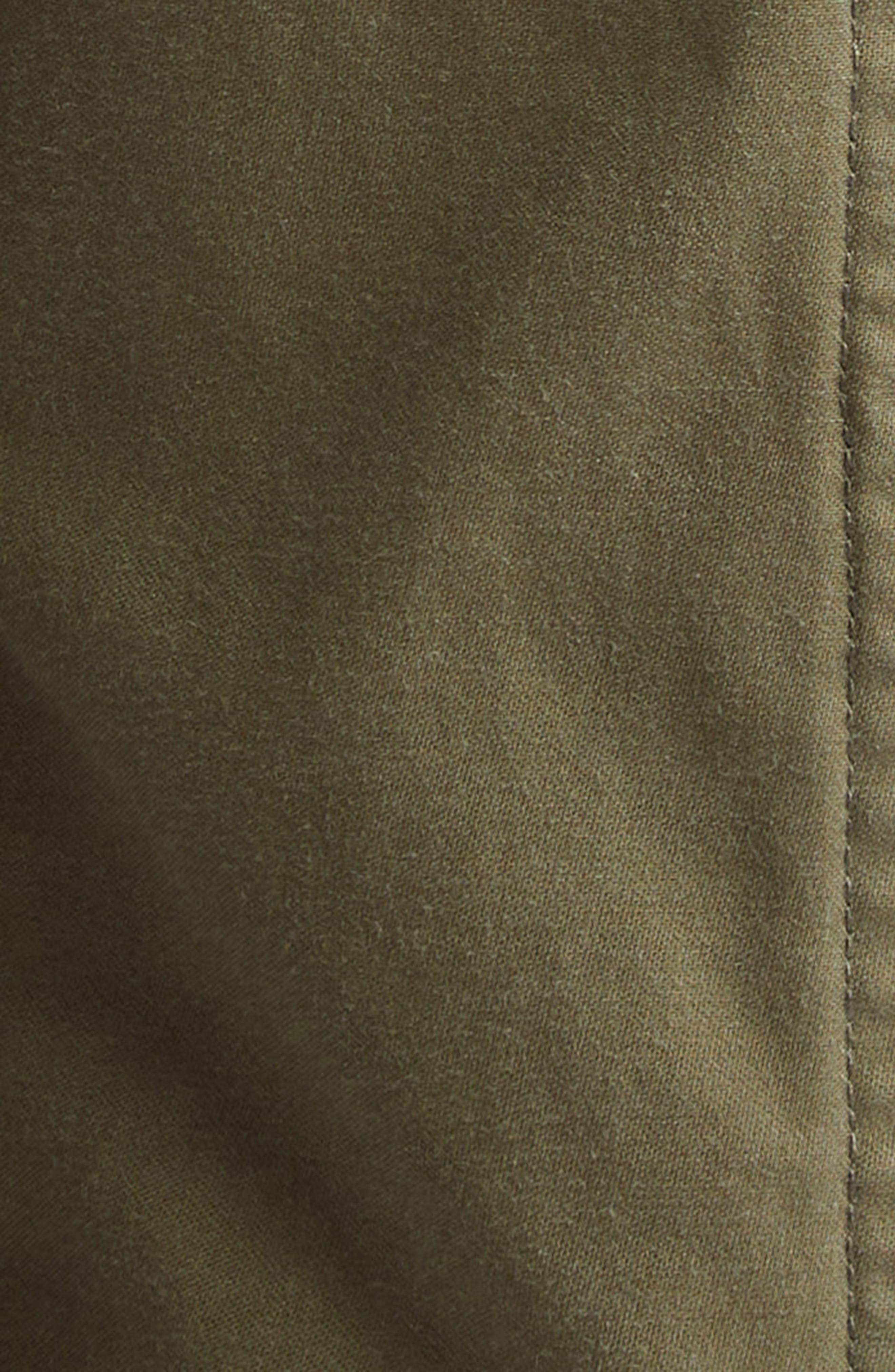 R13 Cotton Twill Parachute Cargo Pants in Vintage Olive Drab at Nordstrom - 7