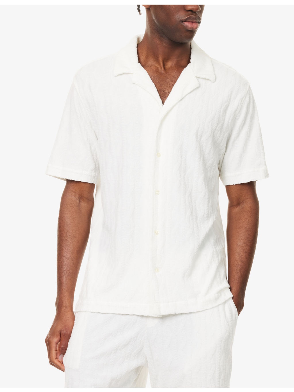 Roberto Jacquard Terry  Shirt - 3