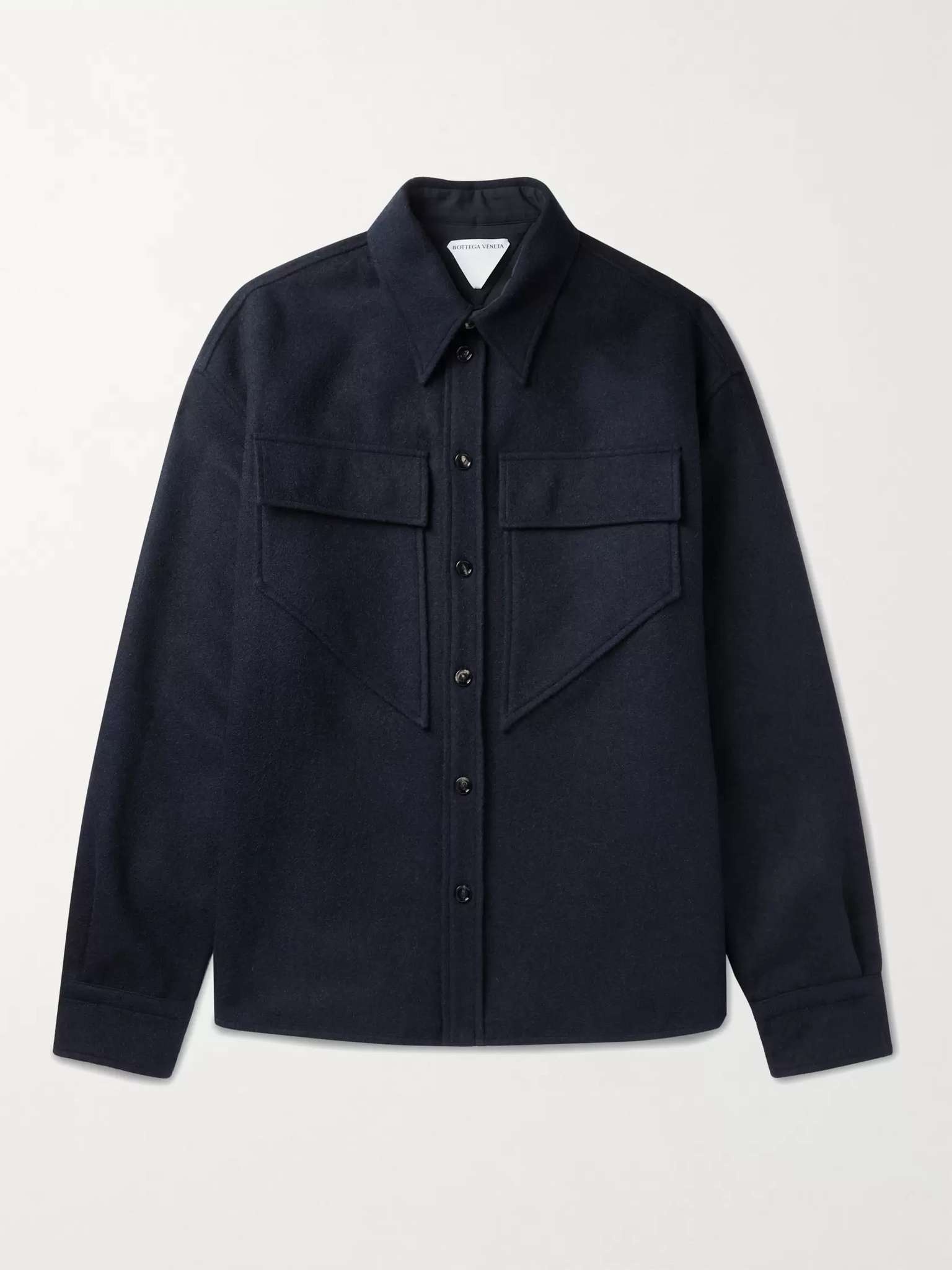 Wool-Felt Overshirt - 1