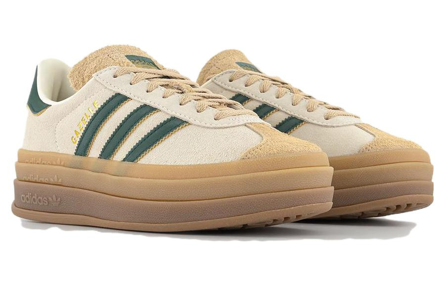 (WMNS) adidas Gazelle Bold 'Cream Collegiate Green' ID7056 - 3