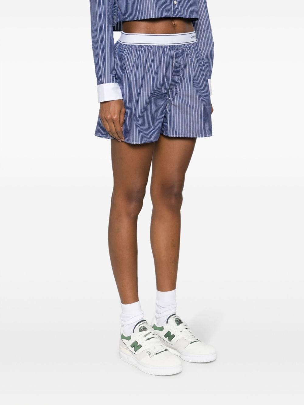 Serfi logo-print strap shorts - 3