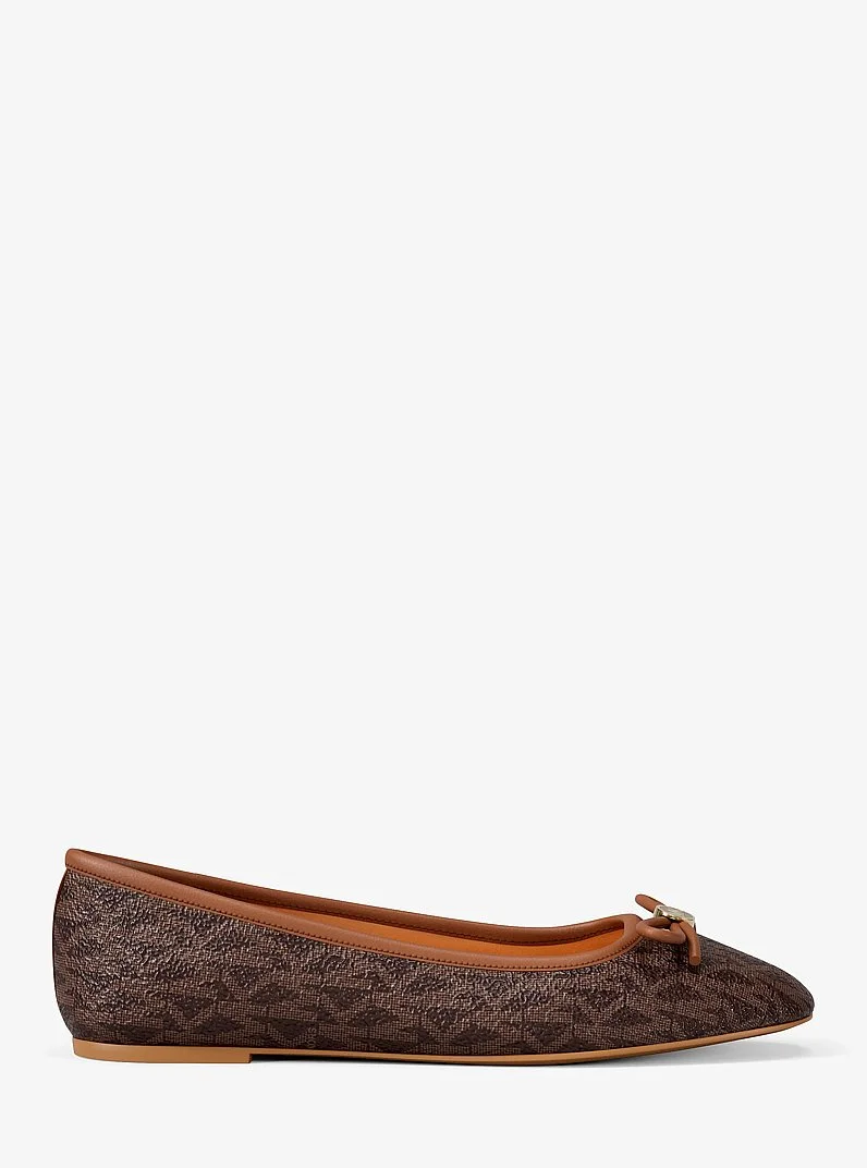 Savannah Signature Logo Ballet Flat - 1