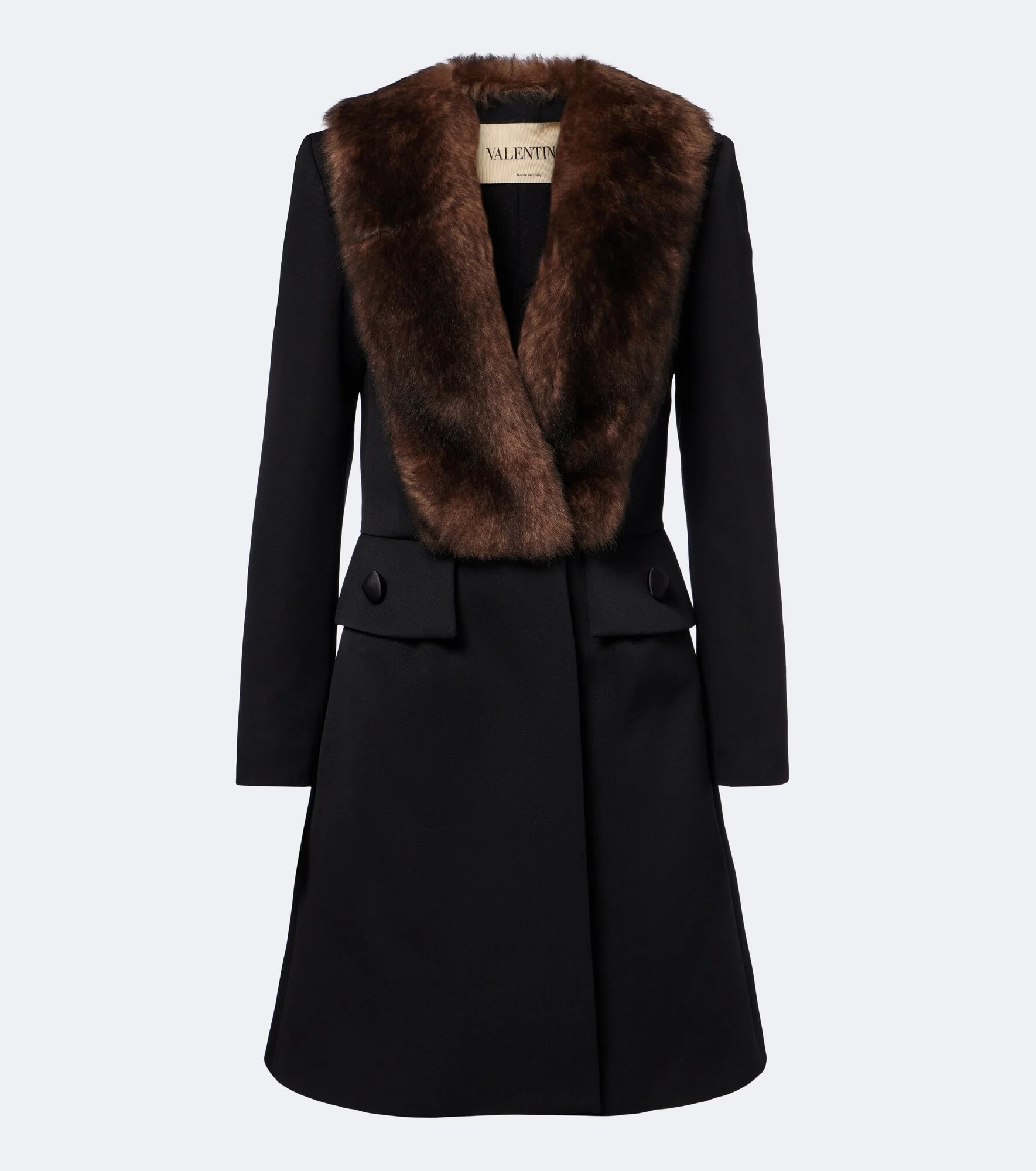 Virgin wool coat - 1