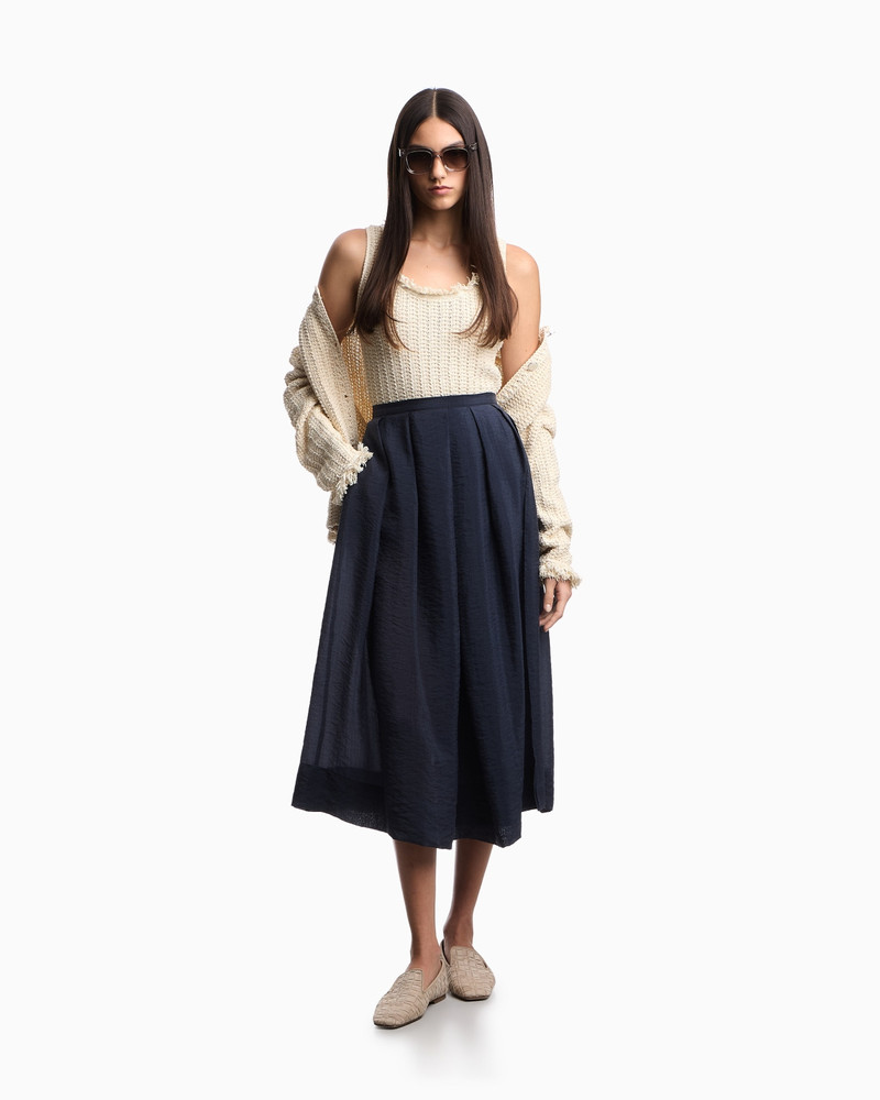 TECHNICAL CREPON SKIRT 2