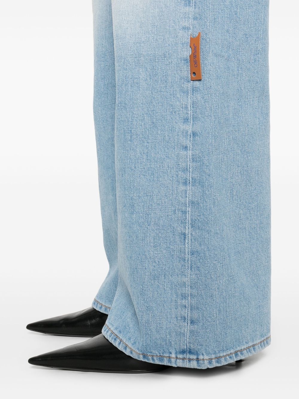 wide-leg jeans - 5