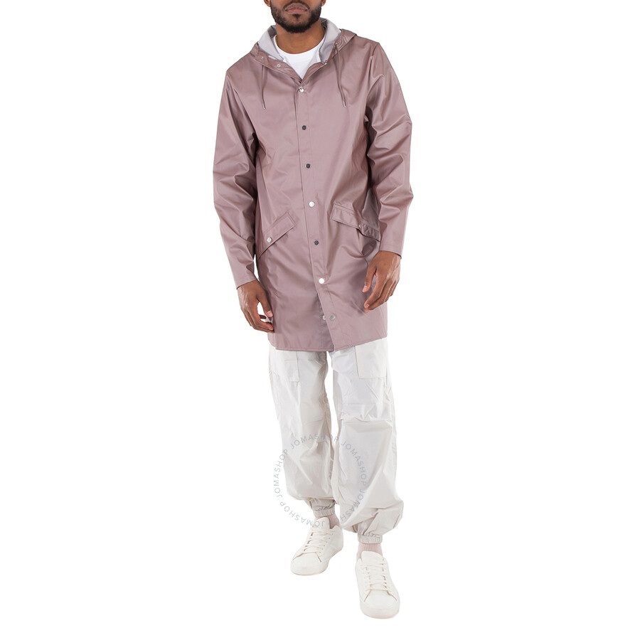 Rains Lightweight Waterproof Long Jacket - 4