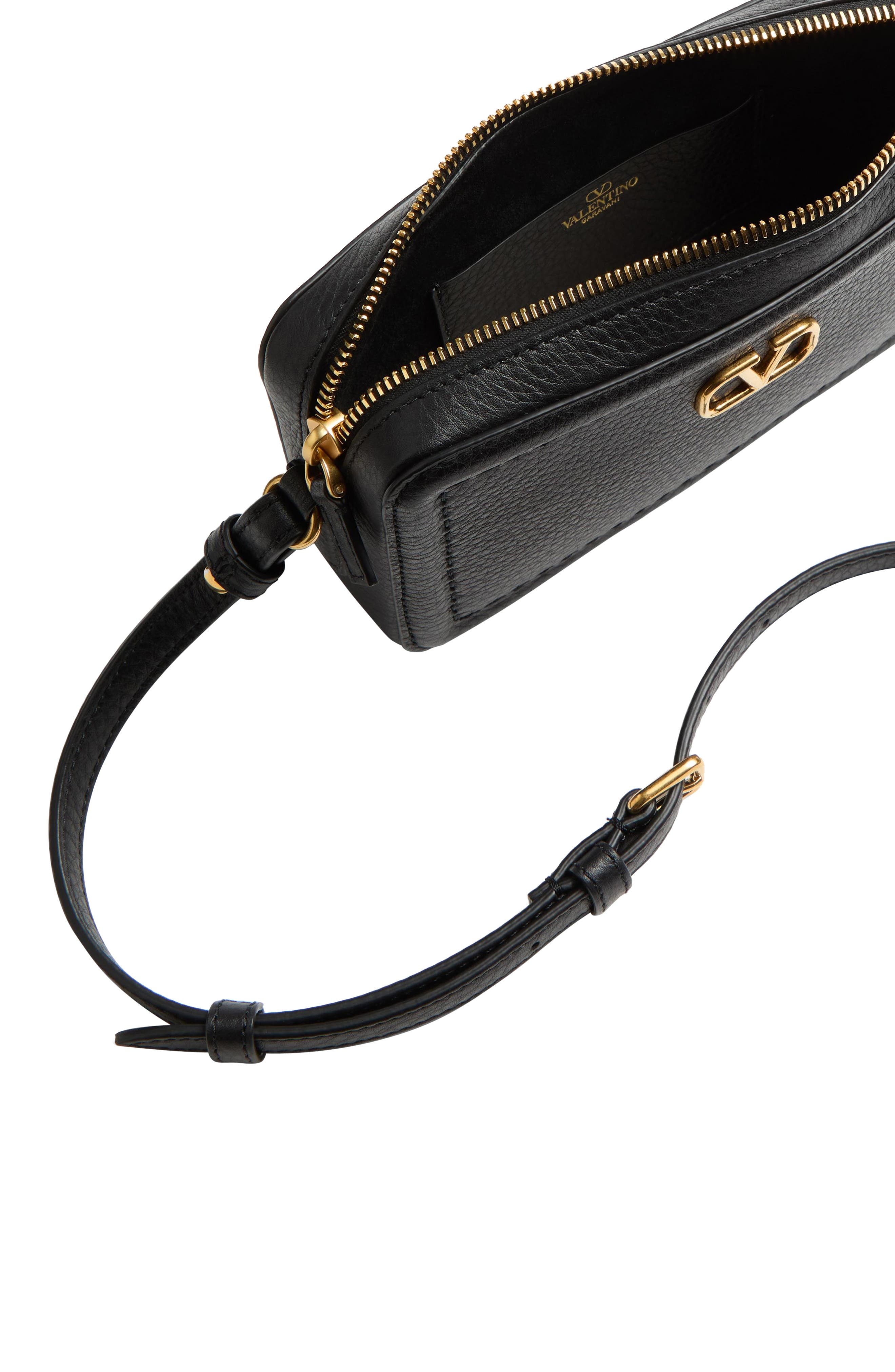 Valentino Garavani Mini Alltime Camera Crossbody Bag in Black at Nordstrom - 4