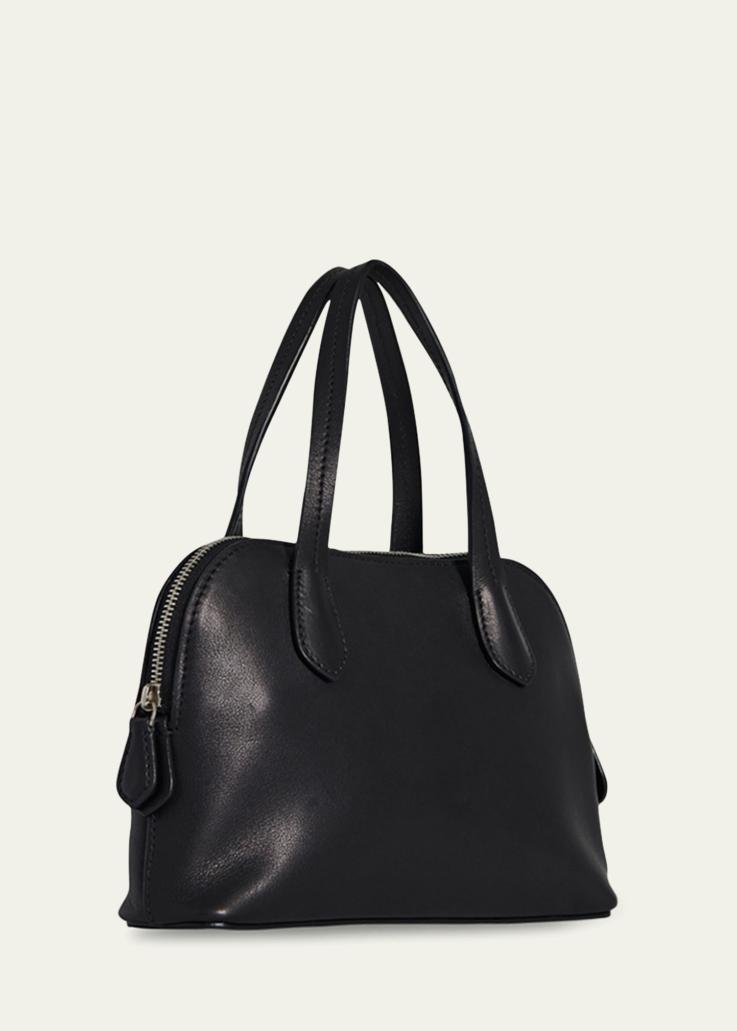 The Row Ingrid Top-Handle Bag in Saddle Leather