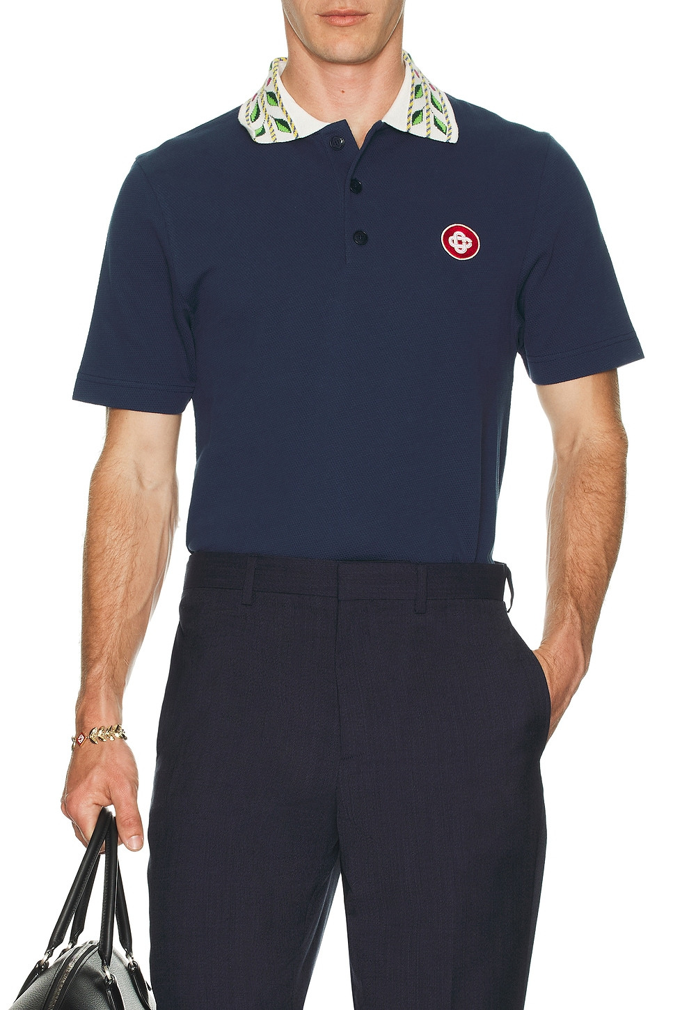 Classic Laurel Pique Polo - 4
