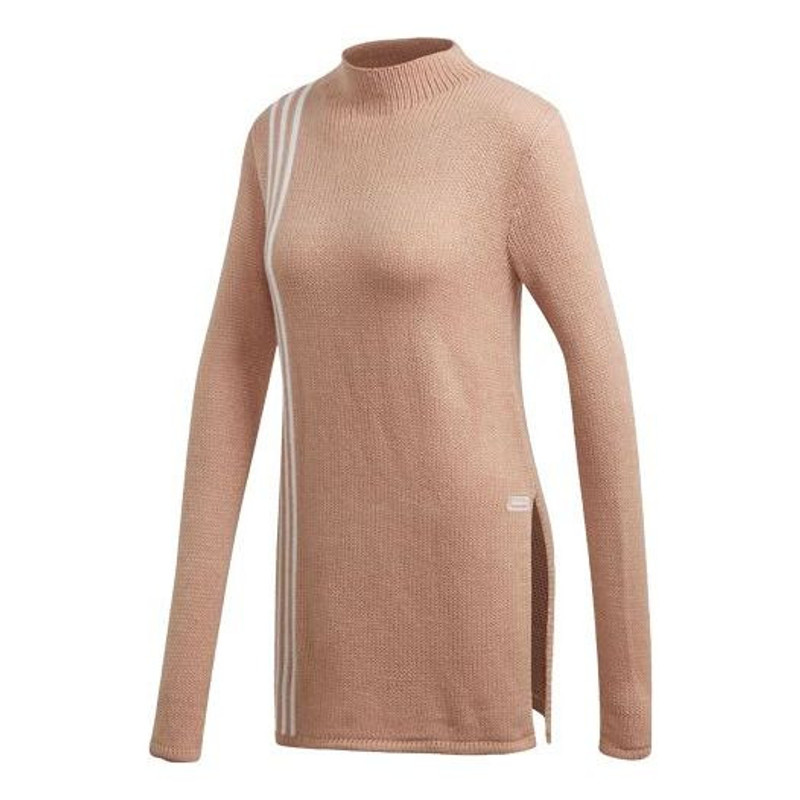 (WMNS) adidas originals Tlrd Side Forked Pullover Wool Sweater Pearl Pink FN2795 1
