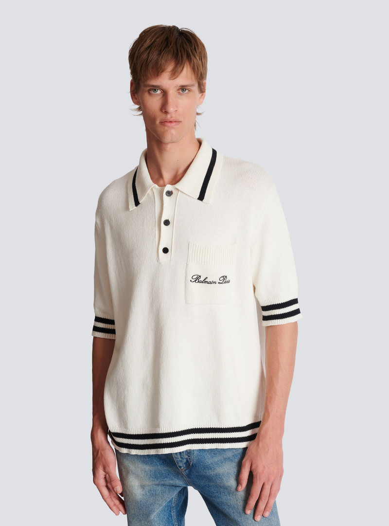 Balmain Signature polo shirt 6
