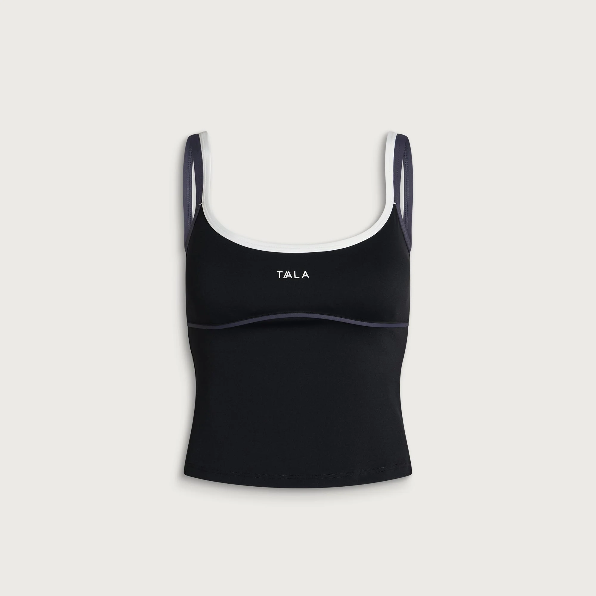 TALA SkinLuxe Contrast Double Strap Vest - 1