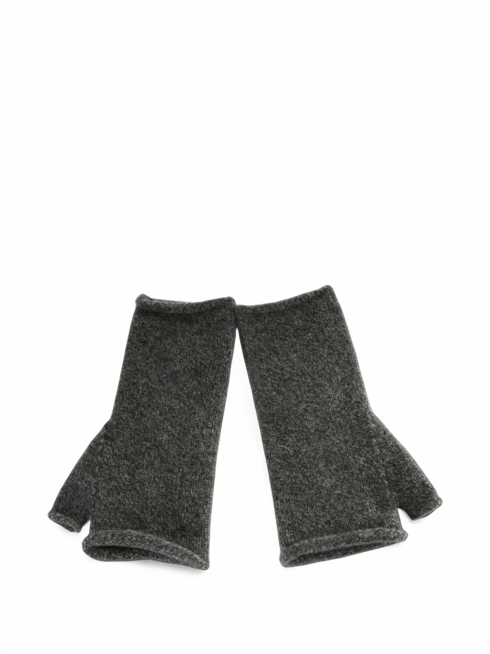 Shaped Fingerless mittens - 1