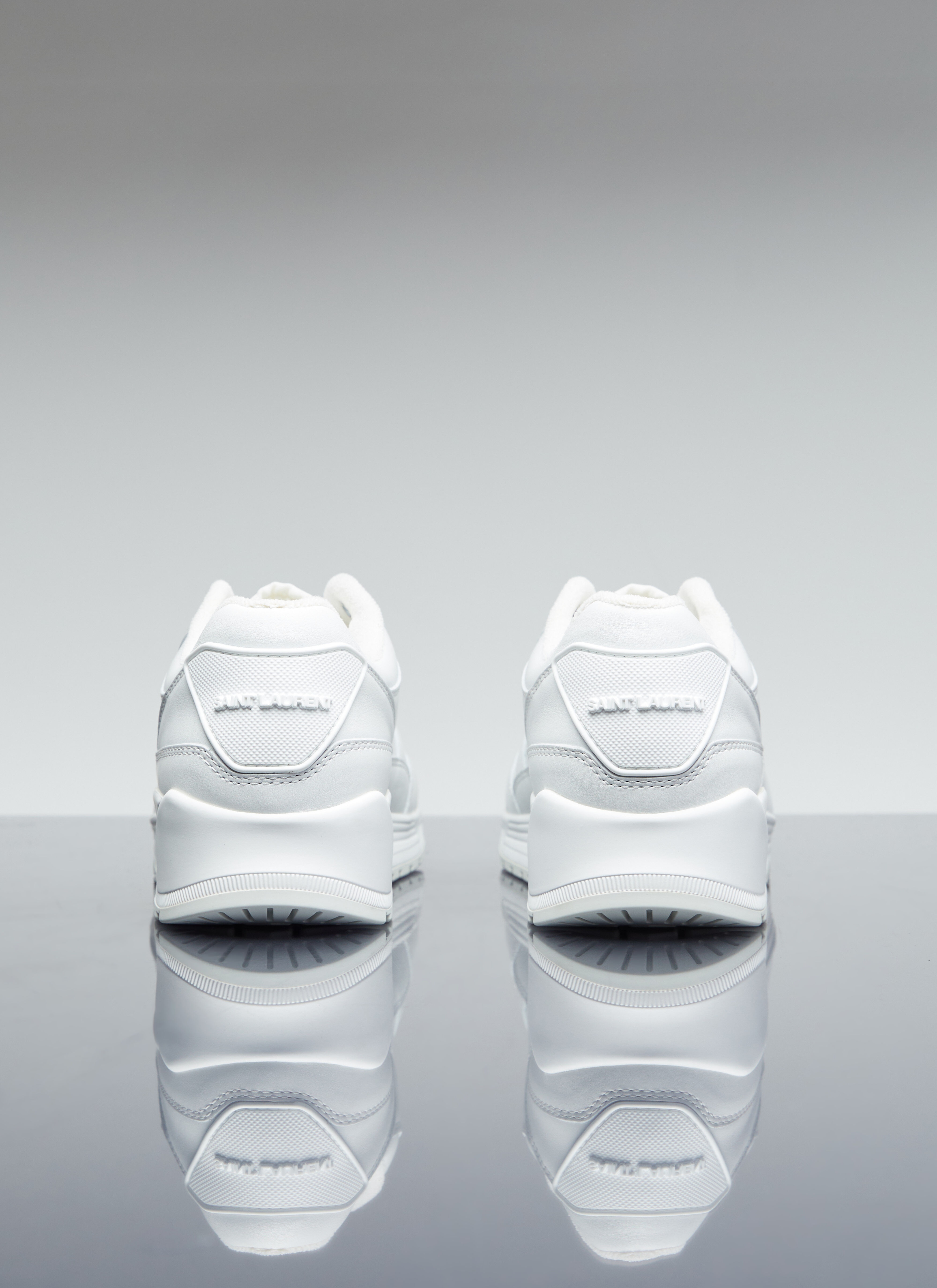 Bump Leather Sneakers - 5