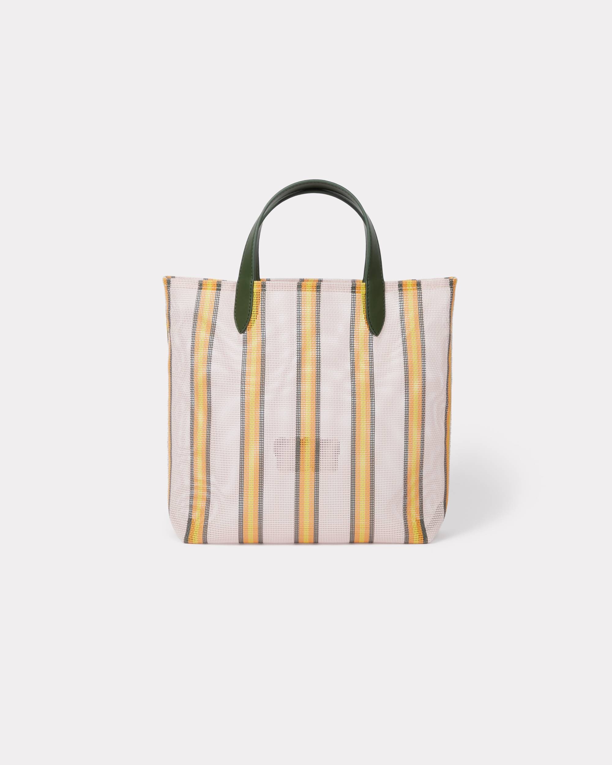 'KENZO Coast Lines' small tote bag in mesh - 2