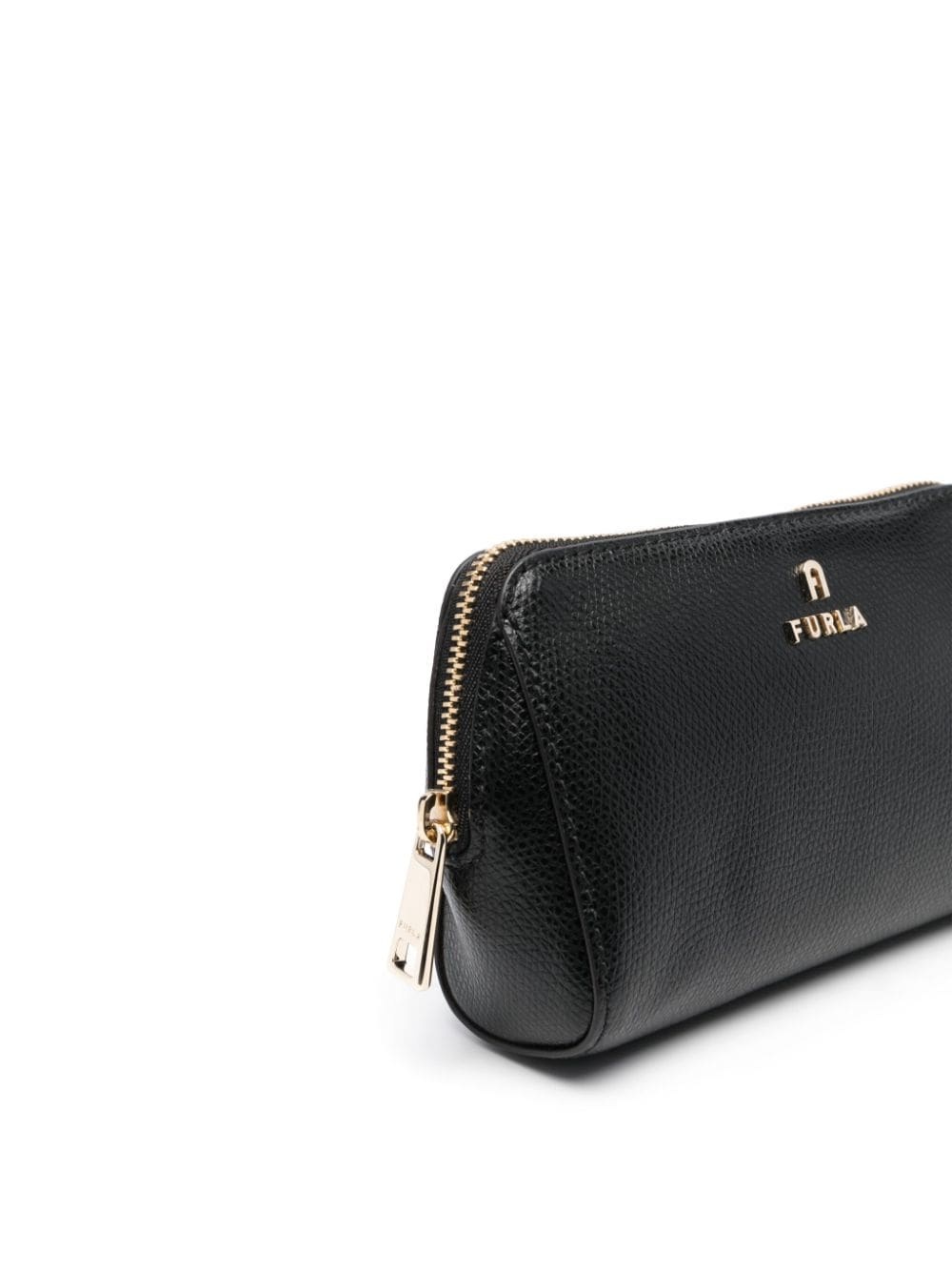 medium Camelia leather make up bag - 3