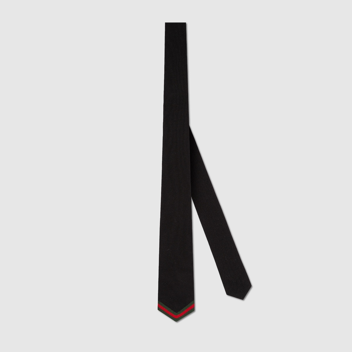 Silk knit tie with Web - 1