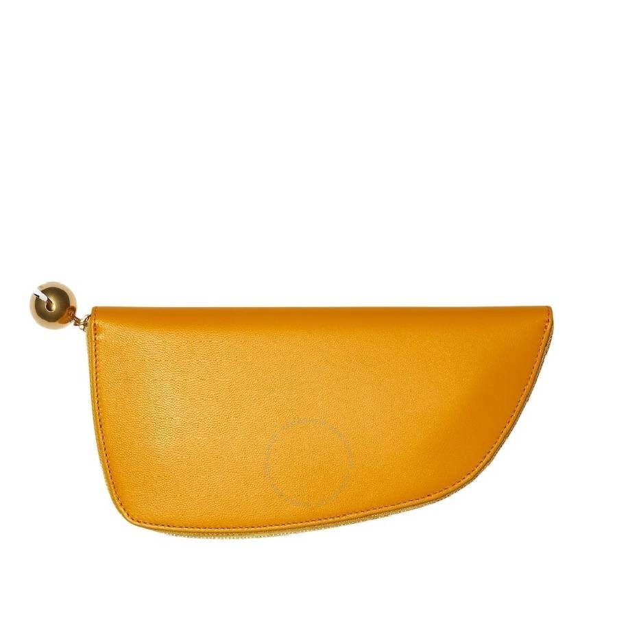 Burberry Mimosa Orange Leather Large Shield Wallet - 2