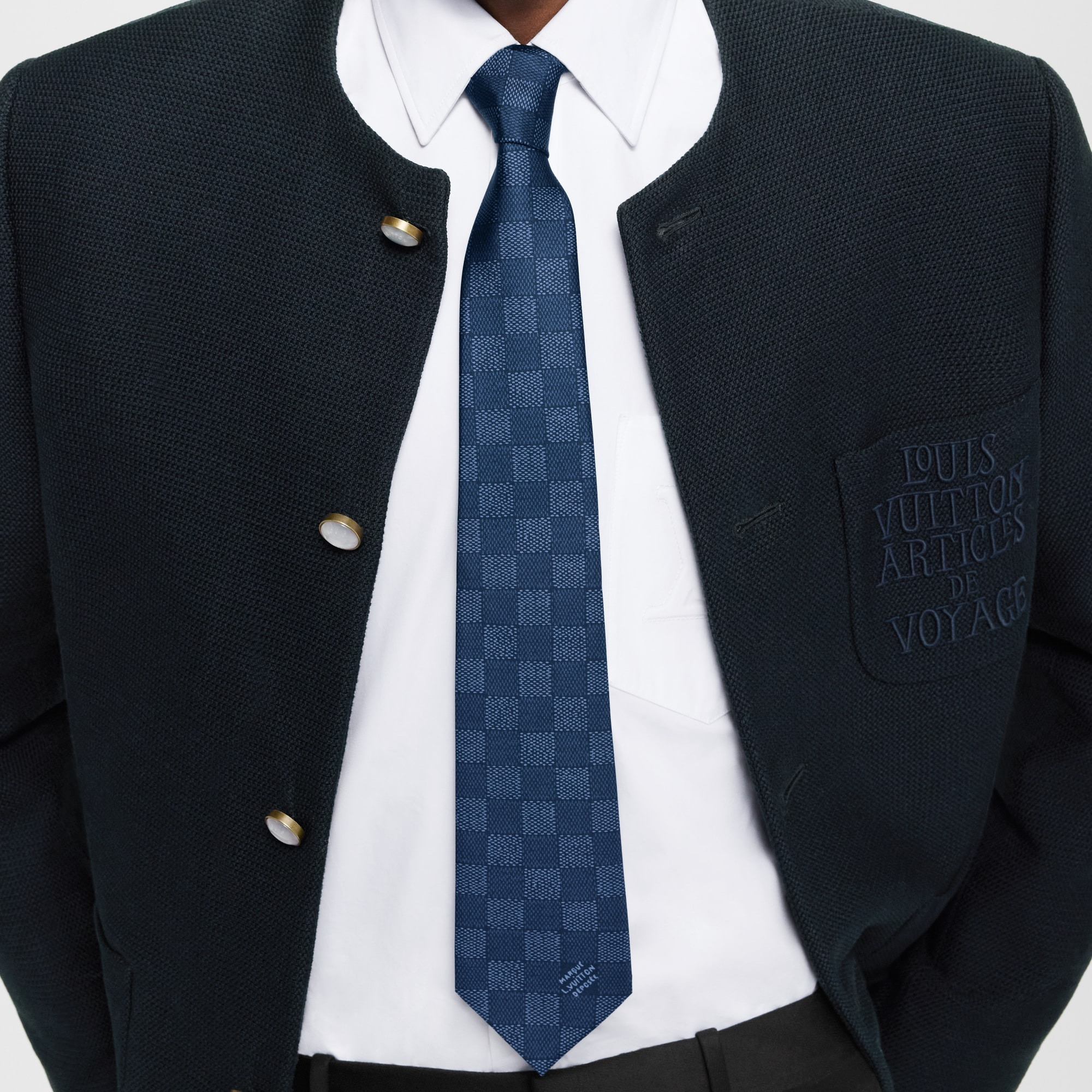 Damier Heritage Tie - 5