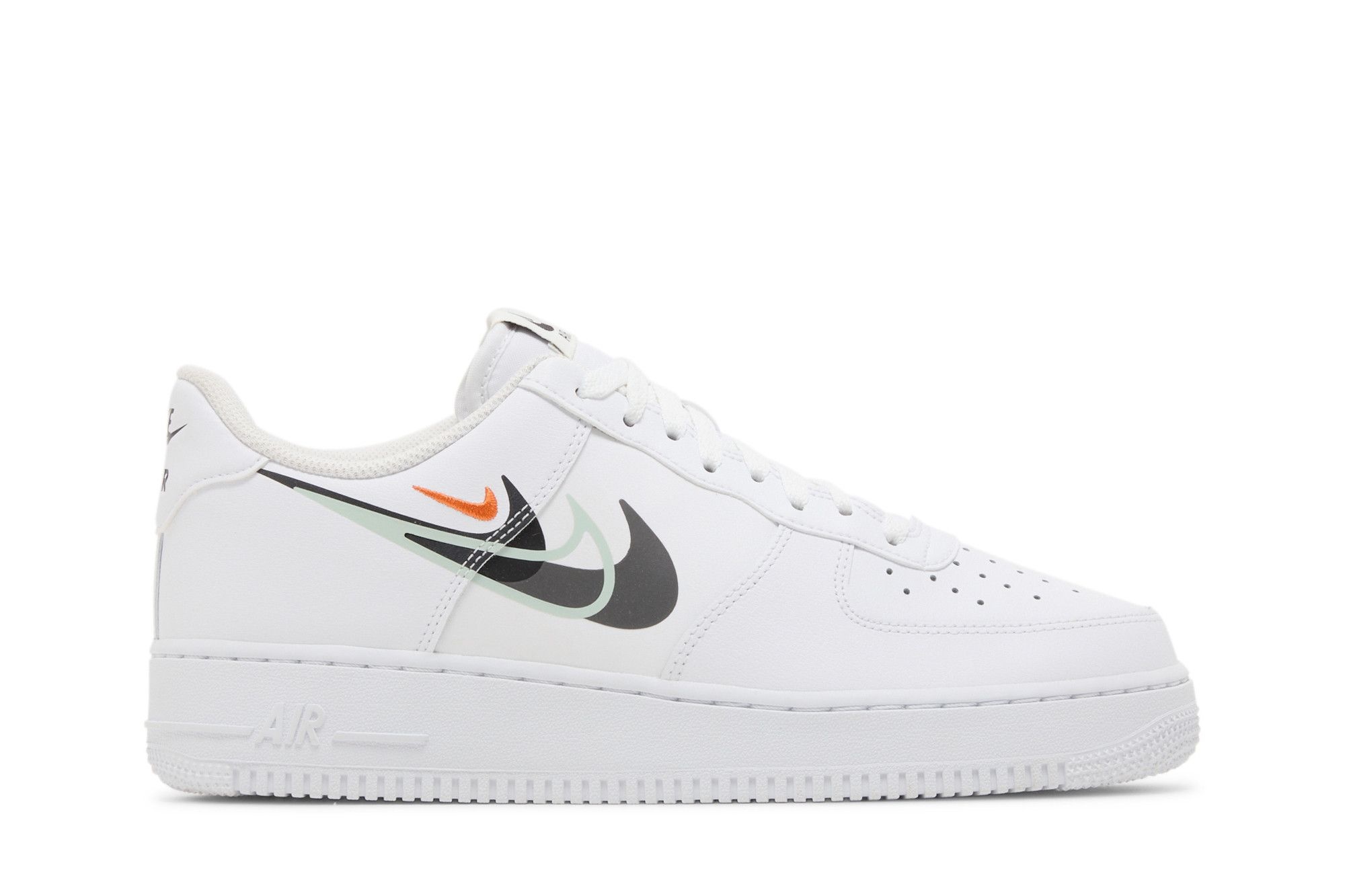 Air Force 1 '07 'Multi Swoosh - White Black' - 1