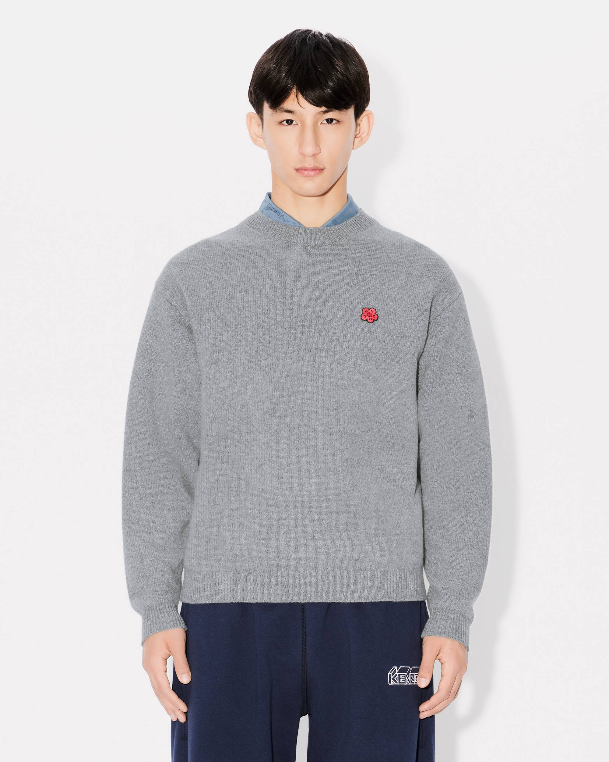 'Boke Flower' embroidered jumper - 3