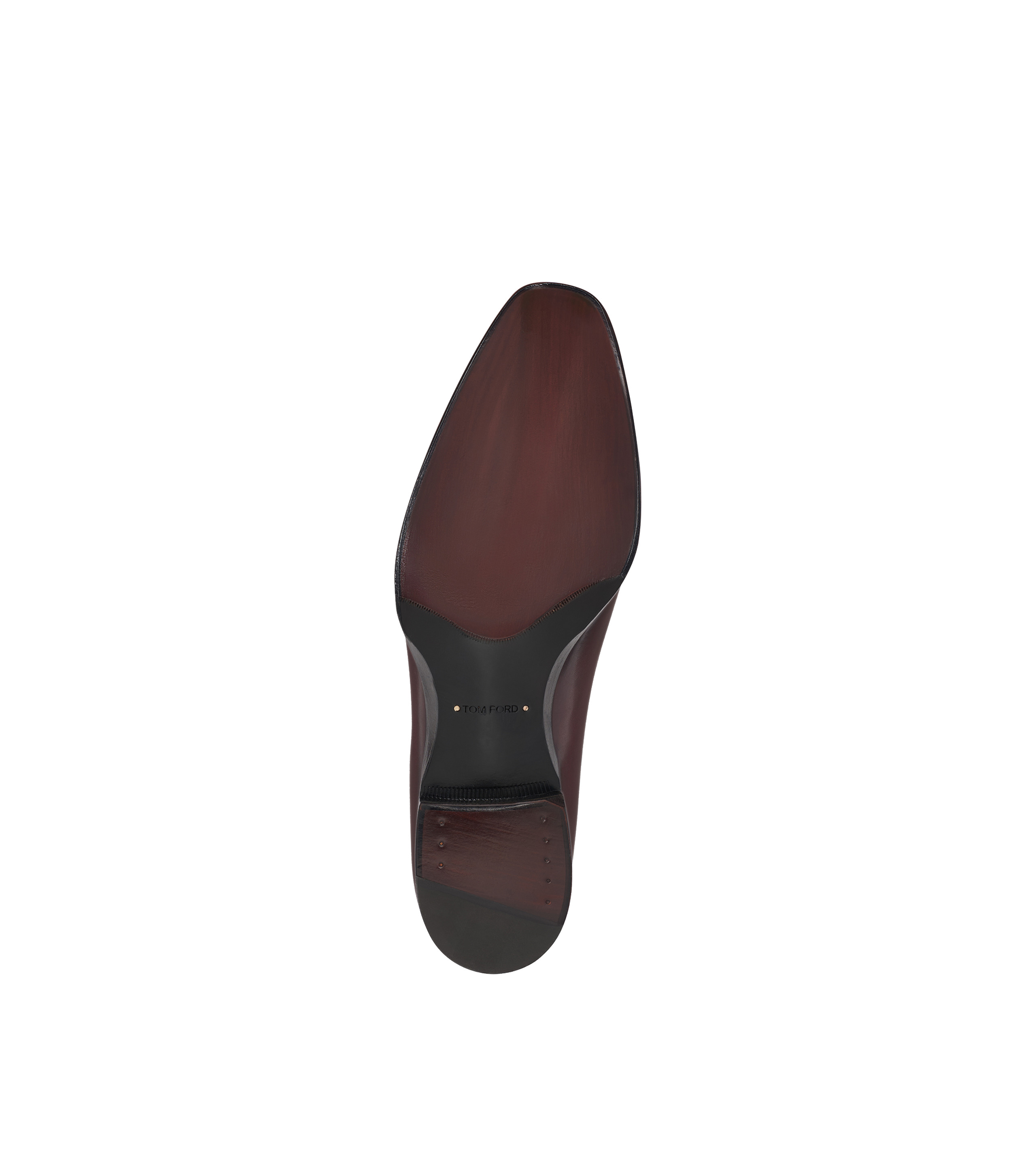 BURNISHED LEATHER ELKAN TWISTED BAND LOAFER - 4