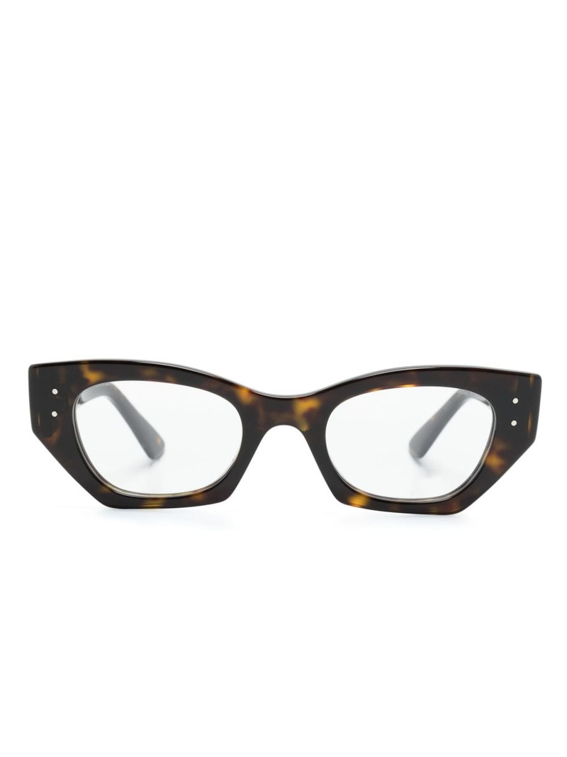 Zena geometric-frame glasses 1