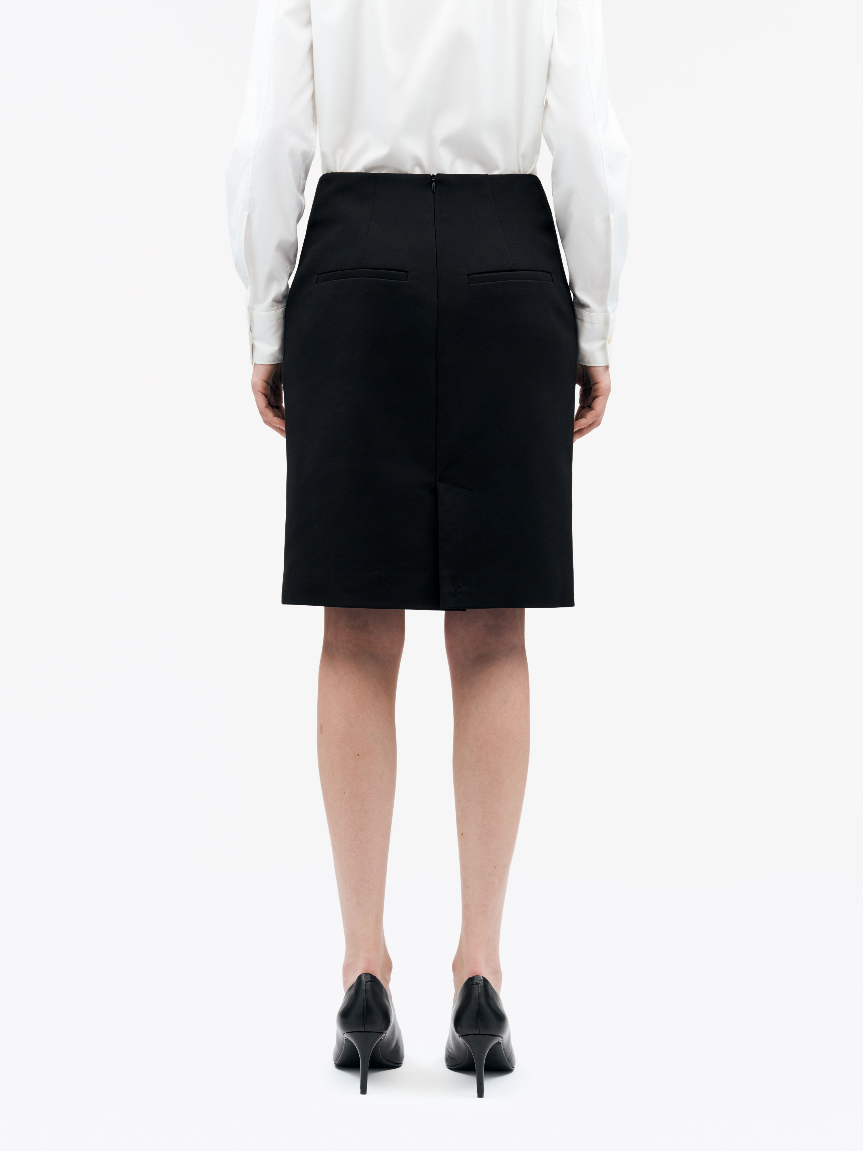 Violina Cotton Stretch Skirt - 3
