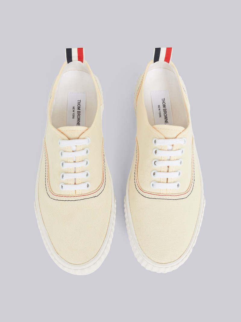 Natural Cotton Canvas Heritage Sneaker 4