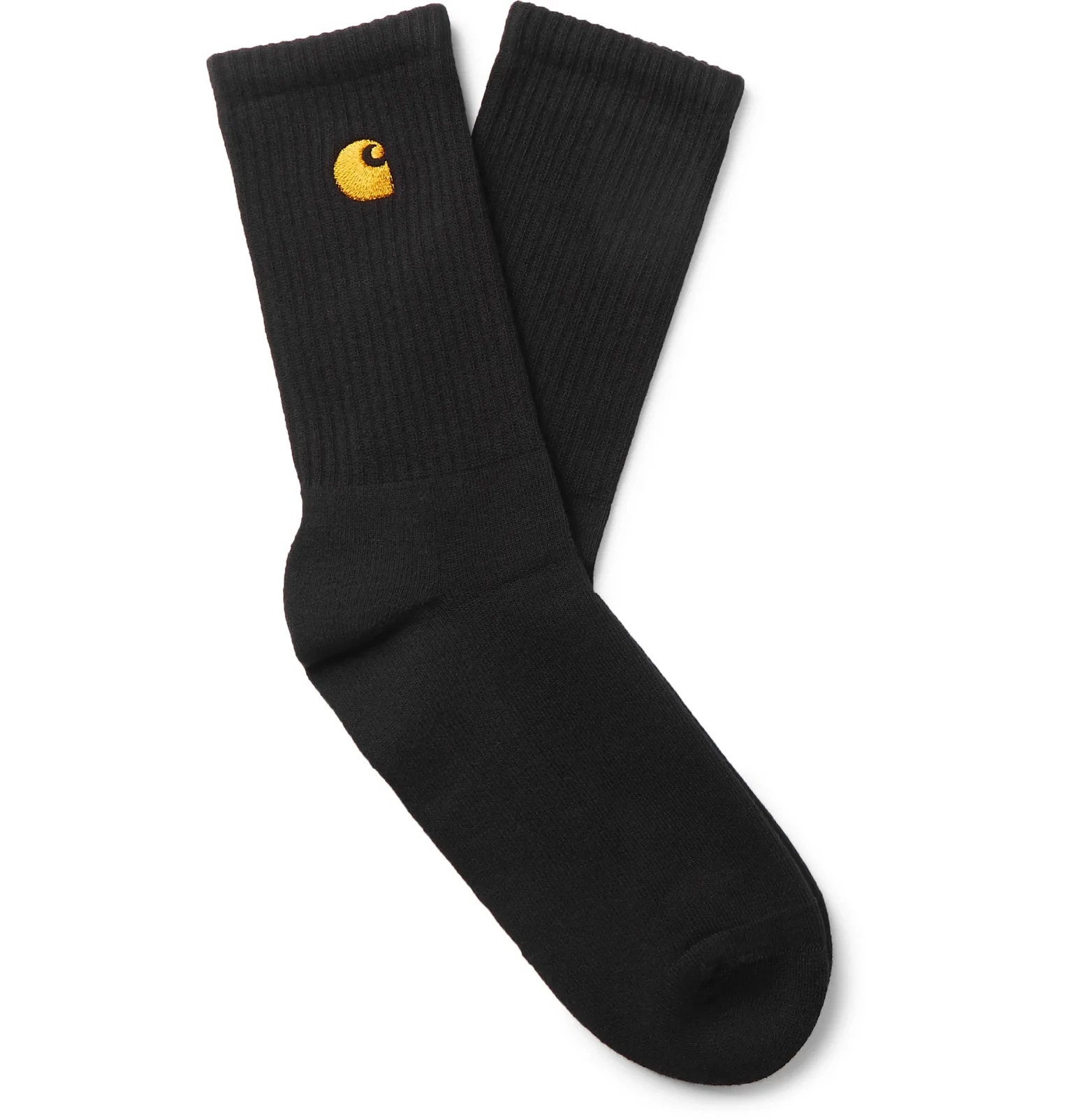 Chase Logo-Embroidered Cotton-Blend Socks - 1