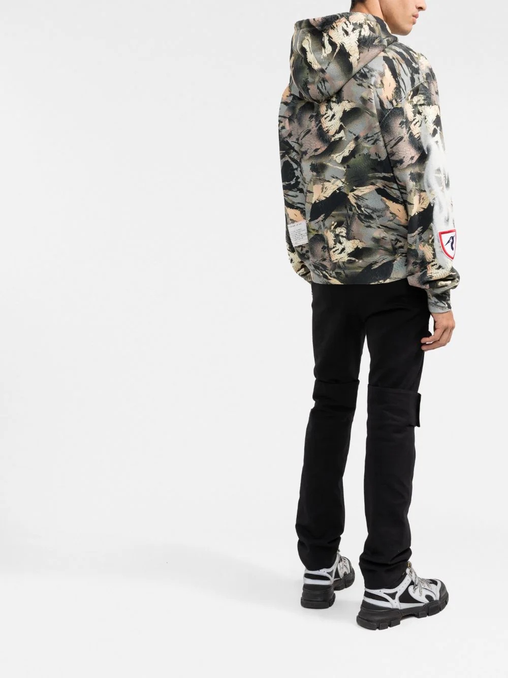 camouflage-print hoodie - 4