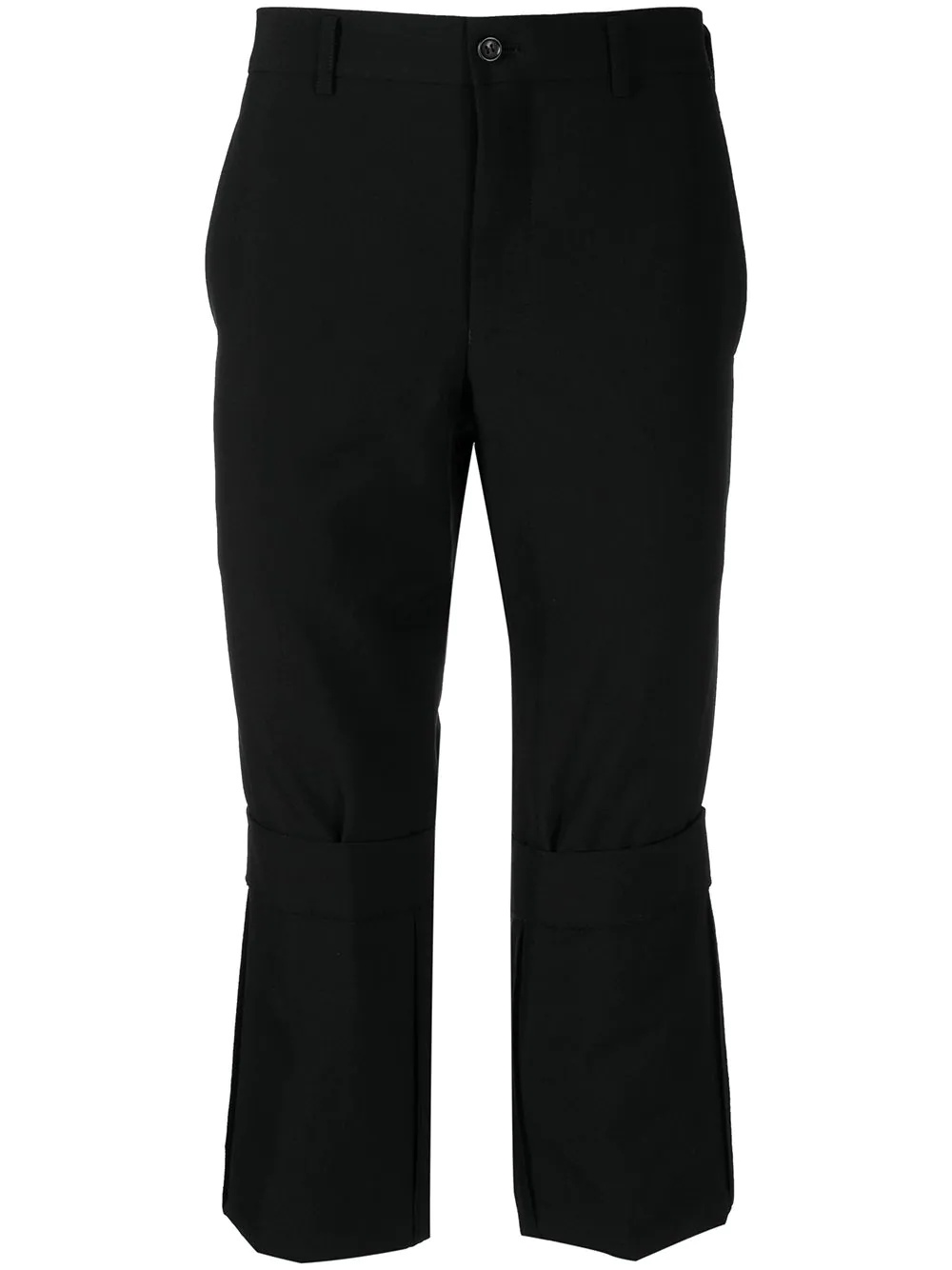 cropped tailored trousers - 1