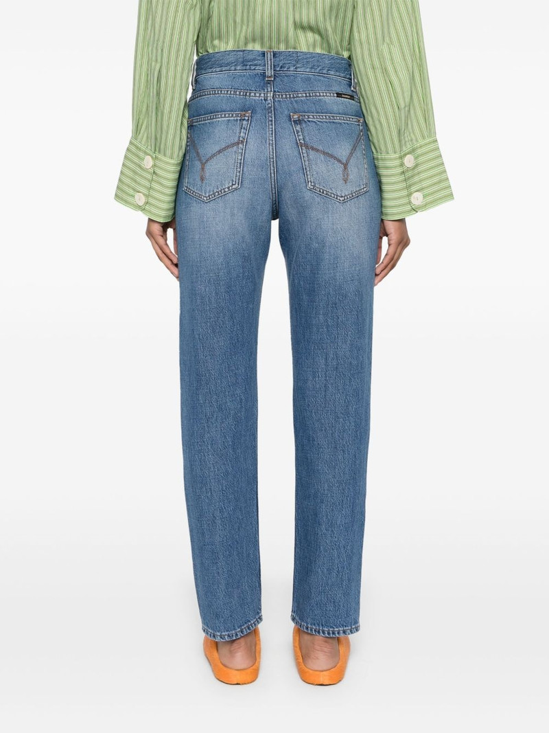 organic cotton straight-leg jeans 4