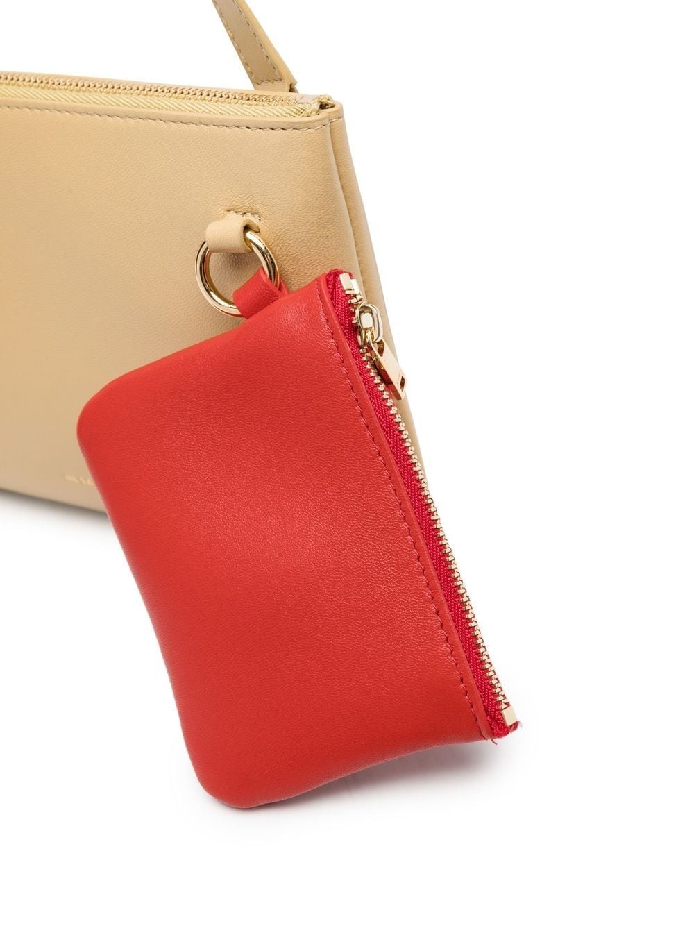 logo-lettering leather crossbody bag - 4