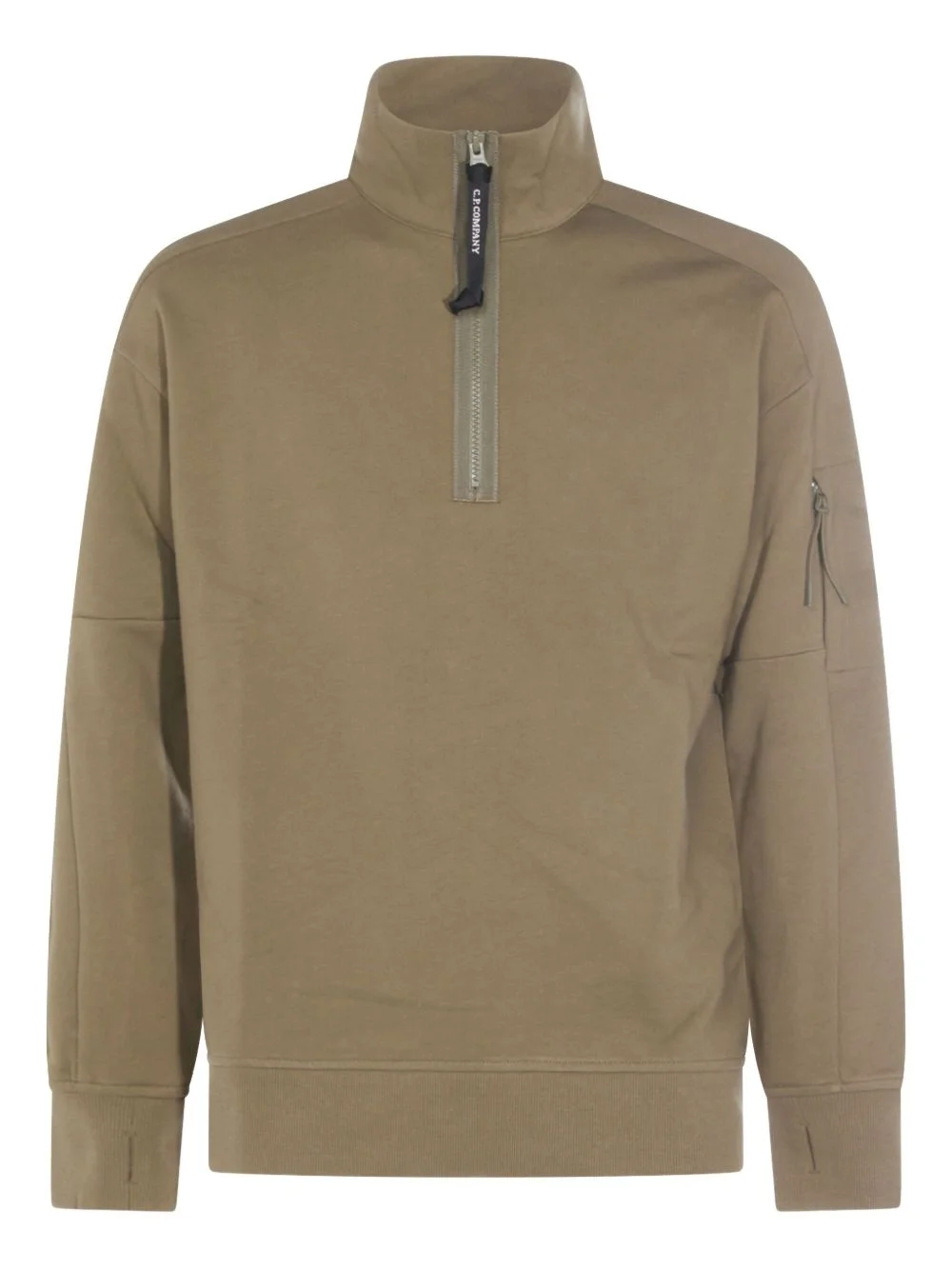 half zip sweatshirt - 1