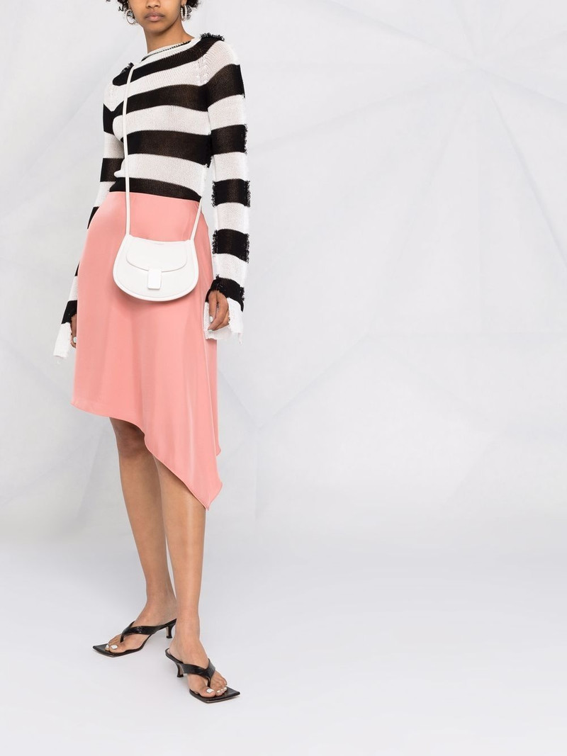 Theory asymmetric-hem skirt outlook