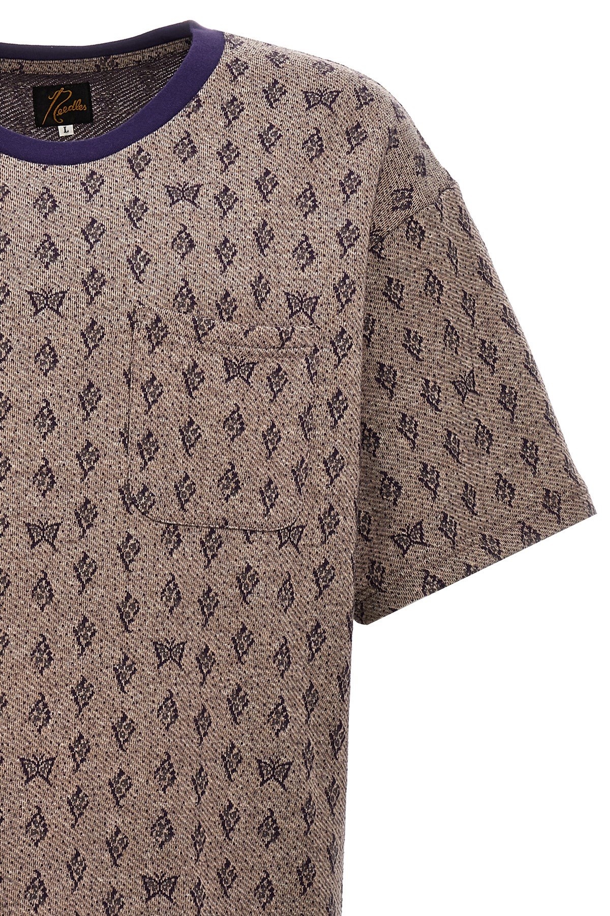 Jacquard patterned T-shirt - 3