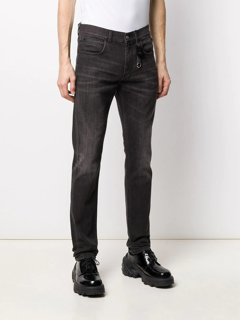 denim straight leg jeans 3