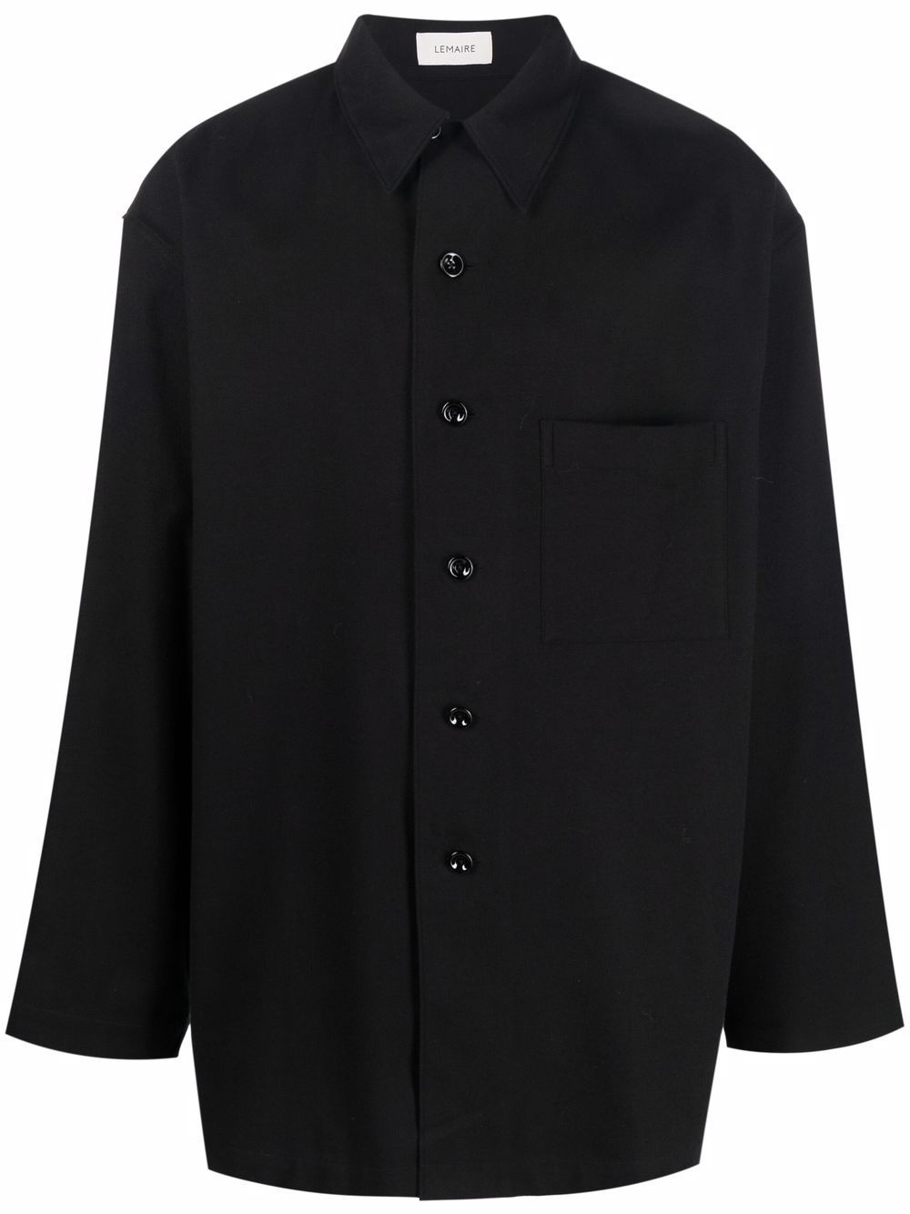 buttoned-up cotton shirt - 1