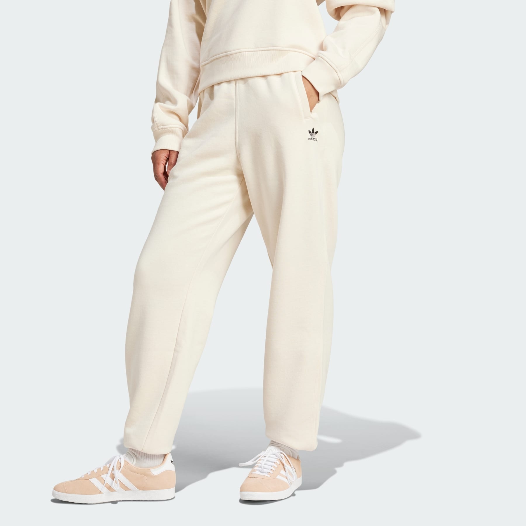 Essentials Fleece Loose Joggers - 2