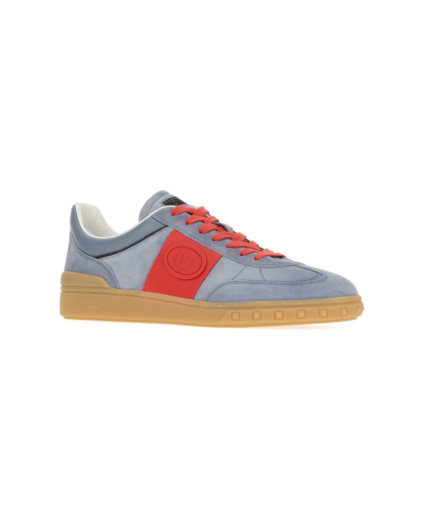 Multicolor Split Leather Upvillage Sneakers - 2