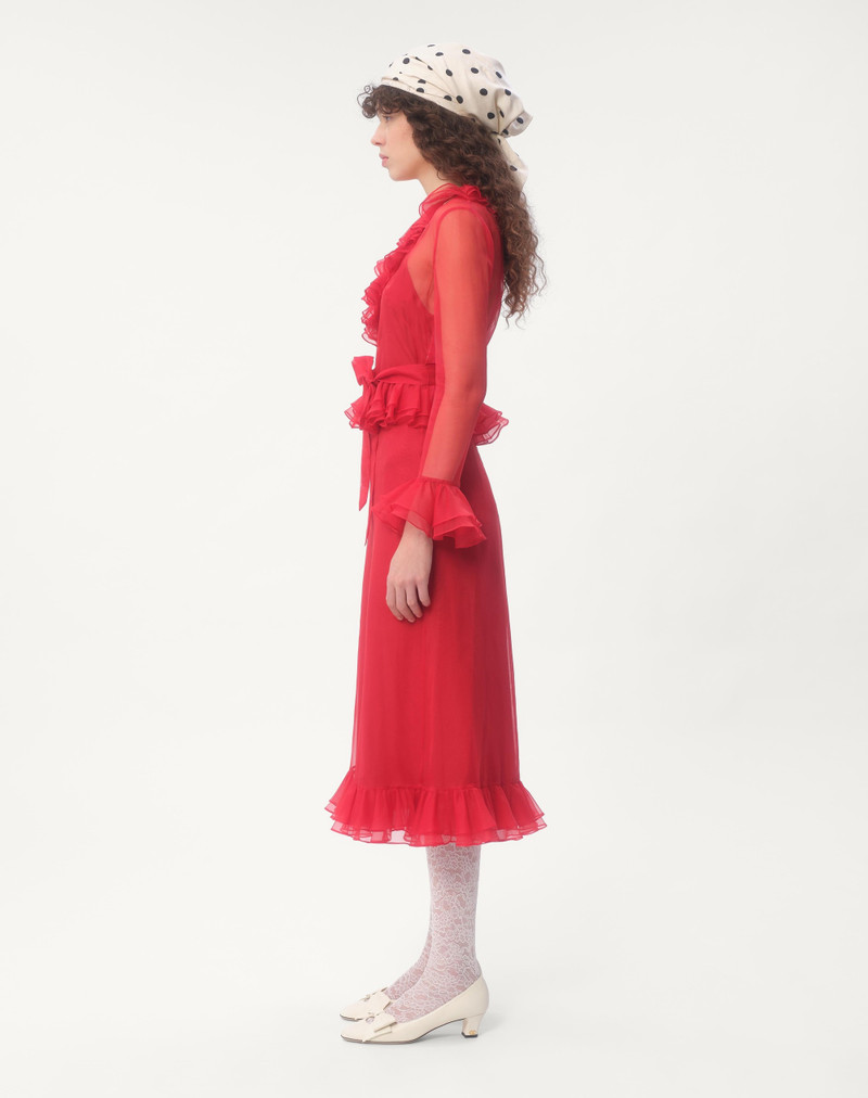 ORGANZA MIDI DRESS 8