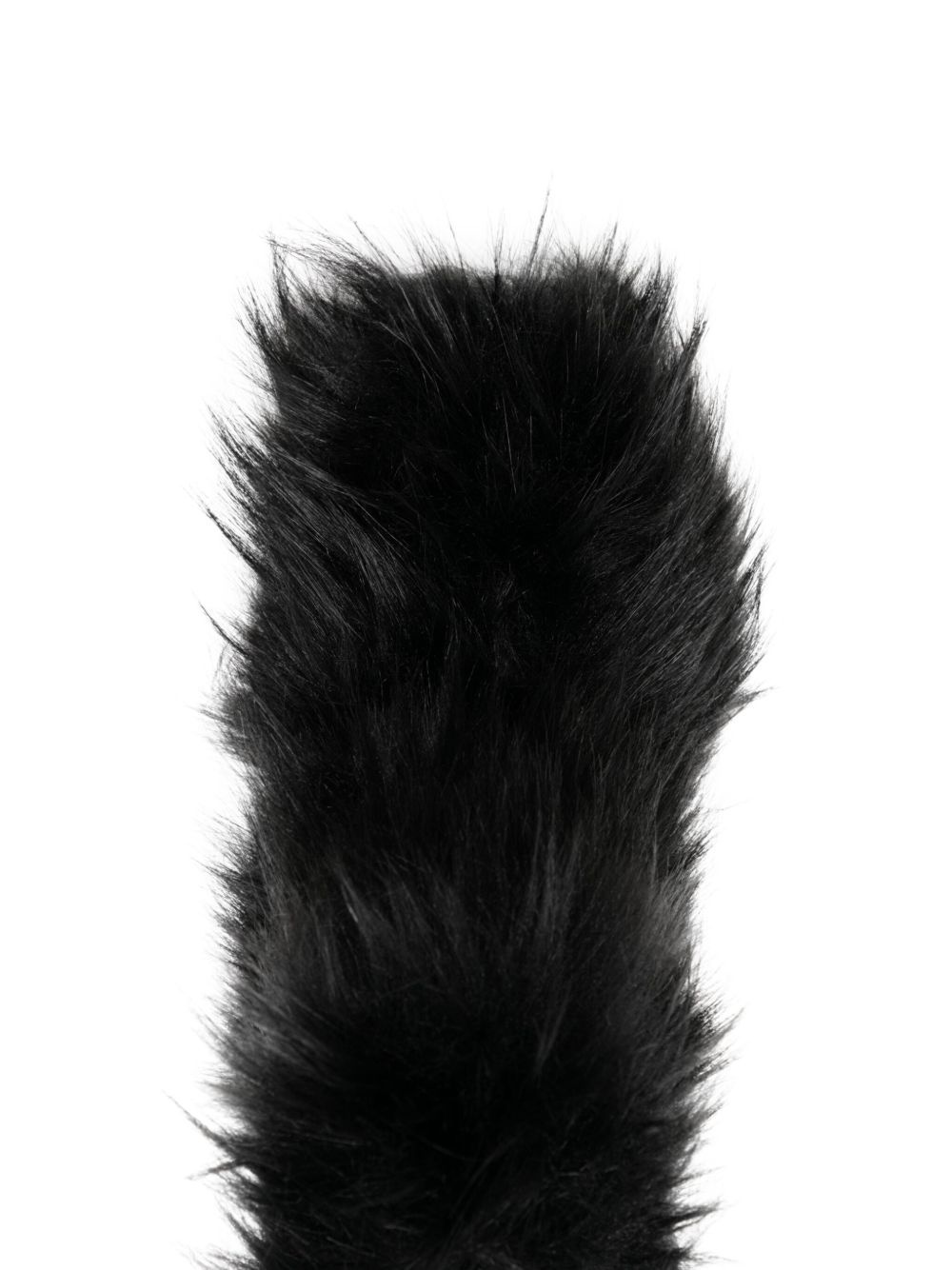 faux-fur straps boots - 4